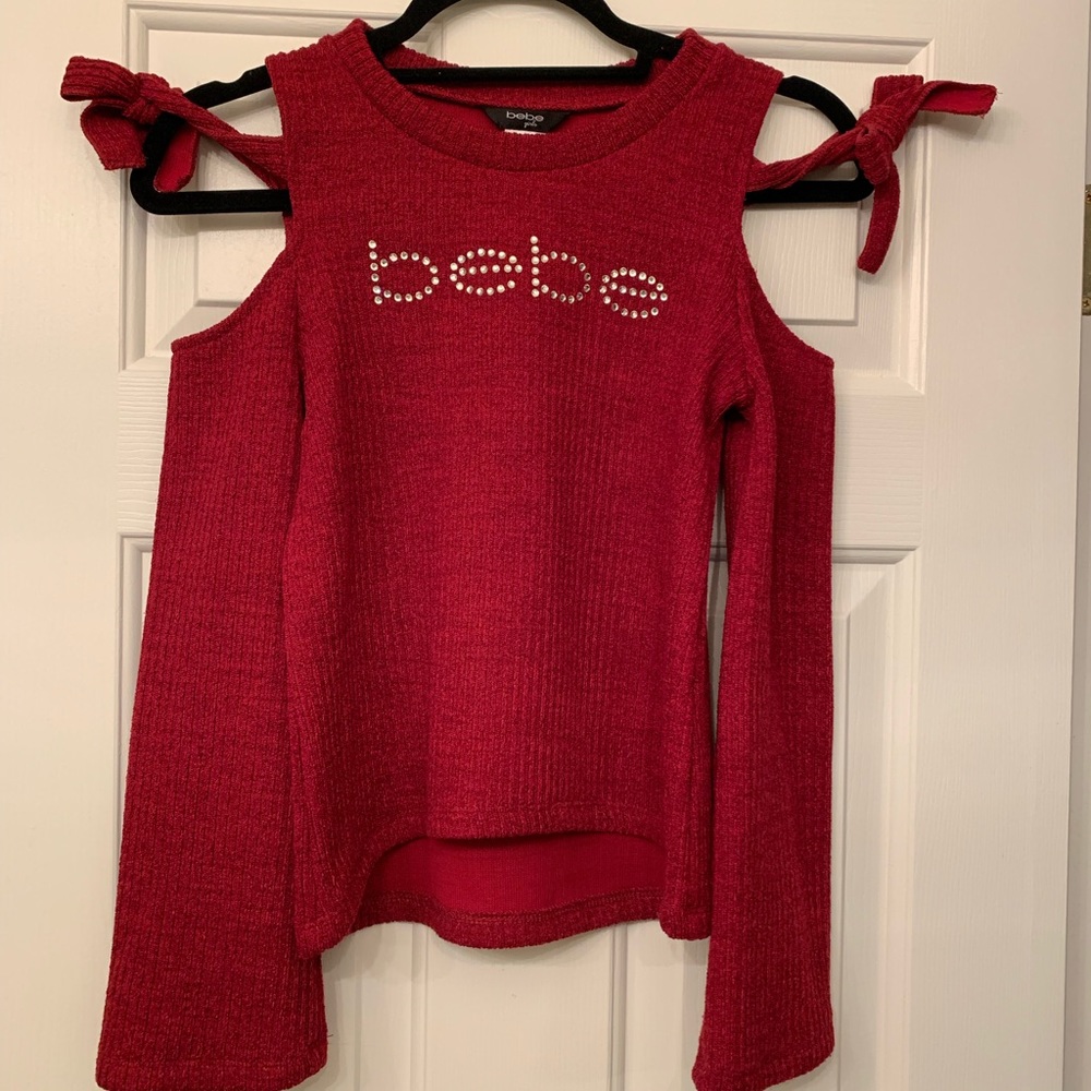 bebe girls sweater